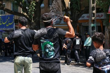 عزاداری عاشورای حسینی -همدان