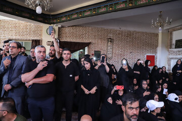 عزاداری عاشورای حسینی با حضور رییس جمهور- شهر سهند