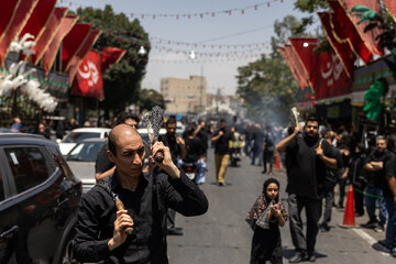 عزادارای عاشورای حسینی در تهران - نظام آباد