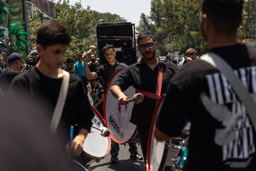 عزادارای عاشورای حسینی در تهران - نظام آباد