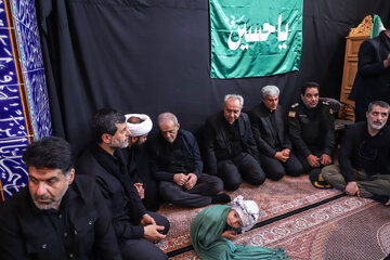 عزاداری تاسوعای حسینی با حضور رییس جمهور- سهند