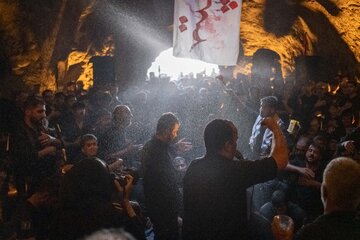 مراسم ظهر عاشورا - معبد مهر مراغه