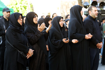 مراسم آیینی خیمه سوزان عصر عاشورا - کرمانشاه