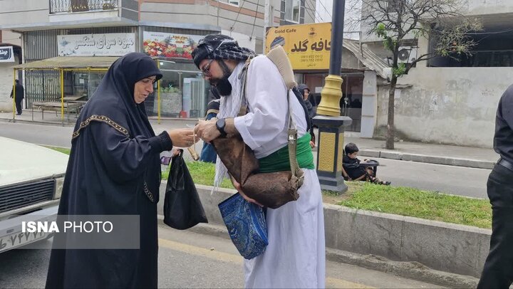 عاشورای حسینی در نور؛ اجتماع عزاداران و طنین نوای «یا حسین» در شهر