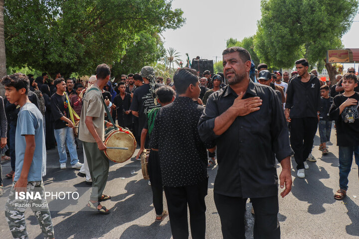 شور حسینی در امتداد خلیج فارس/ طنین «لبیک یا حسین» در کوچه‌پس‌کوچه‌های بندرعباس