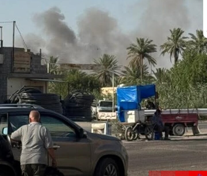 انفجار در انبار مهمات الحشد الشعبی در دیالی