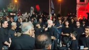 مداحی حسین فخری در جوار مزار دانش آموزان میناب