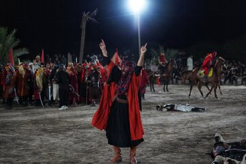 تعزیه خوانی روستا نظر آقا شهرستان دشتستان استان بوشهر