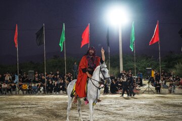 تعزیه خوانی روستا نظر آقا شهرستان دشتستان استان بوشهر