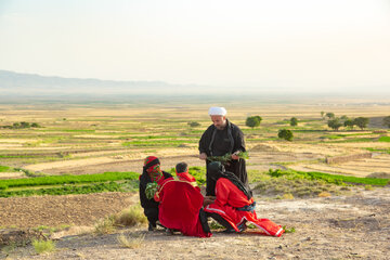 آیین سنتی خیمه سوزان و شام غریبان–روستای مرزان