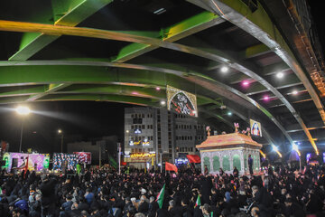 اجتماع عزاداران حسینی - سمنان