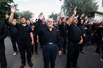 عزاداری یوم الزینب (س) در زنجان