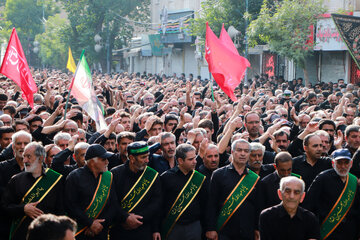 عزاداری یوم الزینب (س) در زنجان