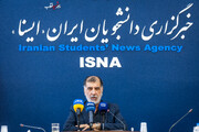 نشست خبری دبیر کل جامعه اسلامی مهندسین در ایسنا