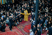 مراسم تعزیه دوازدهم محرم در حسینیه کرمانی‌ها - مشهد