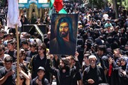آئین سومین روز شهادت امام حسین (ع) در همدان