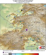 زلزله در منطقه مرزی افغانستان و پاکستان