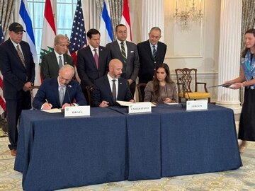 امضای رسمی توافق چارچوبی میان لبنان و رژیم صهیونیستی