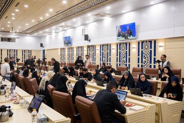 نشست خبری علی القاصی‌مهر، رئیس کل دادگستری استان تهران