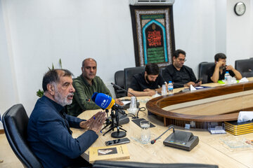 نشست خبری دبیر کل جامعه اسلامی مهندسین در ایسنا
