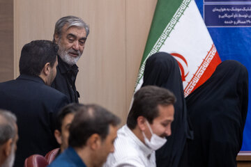 ابراهیم عزیزی، رئیس کمیسیون امنیت ملی و سیاست خارجی مجلس شورای اسلامی در نشست خبری هفته بازخوانی و افشای حقوق بشر آمریکایی