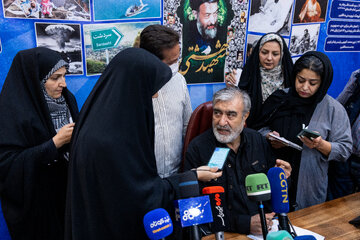 ابراهیم عزیزی، رئیس کمیسیون امنیت ملی و سیاست خارجی مجلس شورای اسلامی در نشست خبری هفته بازخوانی و افشای حقوق بشر آمریکایی