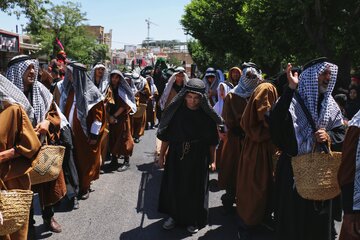 آئین سومین روز شهادت امام حسین (ع) در همدان