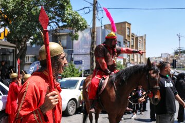 آئین سومین روز شهادت امام حسین (ع) در همدان