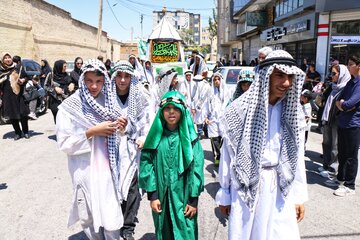 آئین سومین روز شهادت امام حسین (ع) در همدان