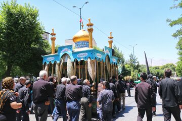 آئین سومین روز شهادت امام حسین (ع) در همدان