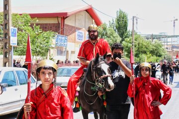 آئین سومین روز شهادت امام حسین (ع) در همدان
