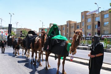 آئین سومین روز شهادت امام حسین (ع) در همدان