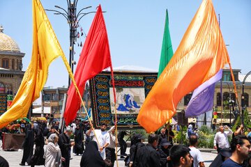 آئین سومین روز شهادت امام حسین (ع) در همدان