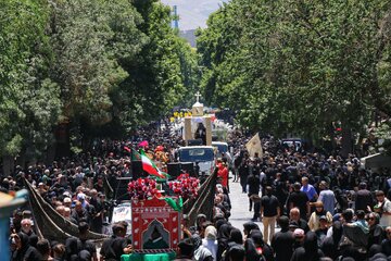 آئین سومین روز شهادت امام حسین (ع) در همدان