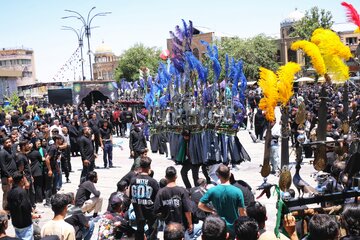 آئین سومین روز شهادت امام حسین (ع) در همدان