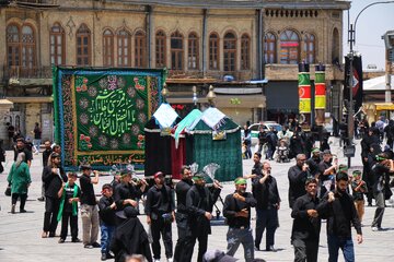 آئین سومین روز شهادت امام حسین (ع) در همدان