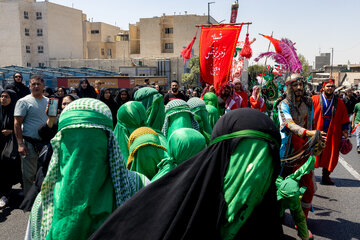 مراسم عزاداری سومین روز شهادت امام حسین(ع)