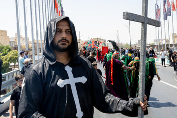 مراسم عزاداری سومین روز شهادت امام حسین(ع)