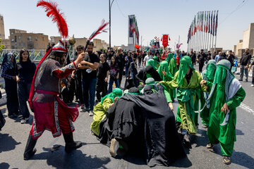 مراسم عزاداری سومین روز شهادت امام حسین(ع)