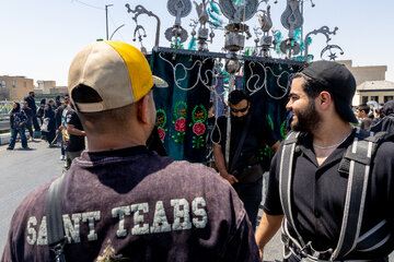 مراسم عزاداری سومین روز شهادت امام حسین(ع)