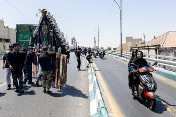 مراسم عزاداری سومین روز شهادت امام حسین(ع)