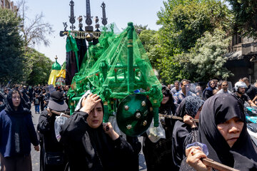 مراسم عزاداری سومین روز شهادت امام حسین(ع)