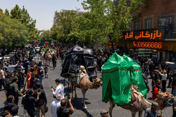 مراسم عزاداری سومین روز شهادت امام حسین(ع)
