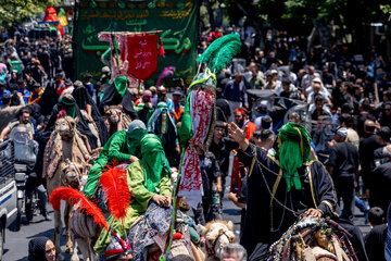 مراسم عزاداری سومین روز شهادت امام حسین(ع)