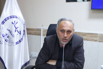 صابر پرنیان، رئیس سازمان صنعت، معدن و تجارت آذربایجان شرقی در سفر معاونان جهاد دانشگاهی کشور به تبریز