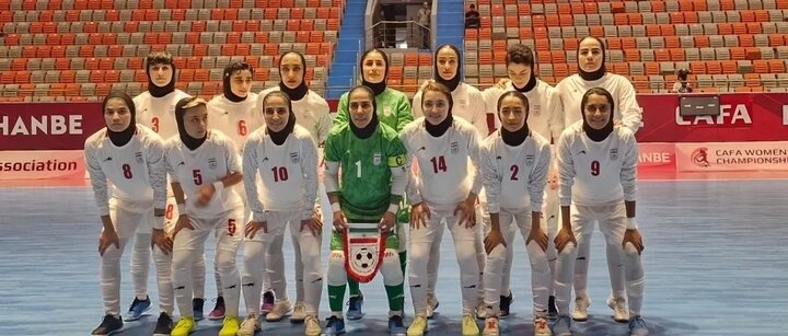 قهرمانی تیم فوتسال زنان ایران در کافا