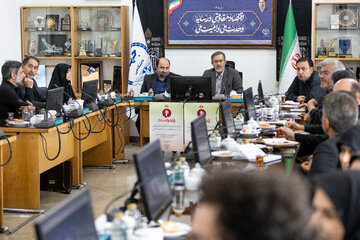 نشست هماهنگی برنامه‌های فرهنگی وداع و تشییع رهبر شهید در جهاد دانشگاهی