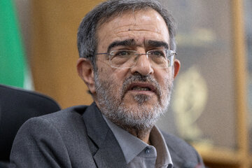 دکتر علی منتظری، رئیس جهاد دانشگاهی در نشست هماهنگی برنامه‌های فرهنگی وداع و تشییع رهبر شهید 