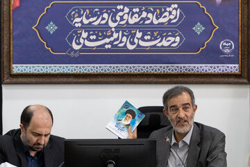 دکتر علی منتظری، رئیس جهاد دانشگاهی در نشست هماهنگی برنامه‌های فرهنگی وداع و تشییع رهبر شهید 