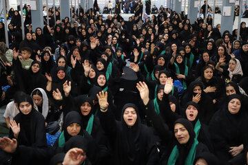 مجلس روضه حضرت اباعبدالله الحسین علیه‌السلام در فرهنگسرای بزرگ الغدیر - تبریز